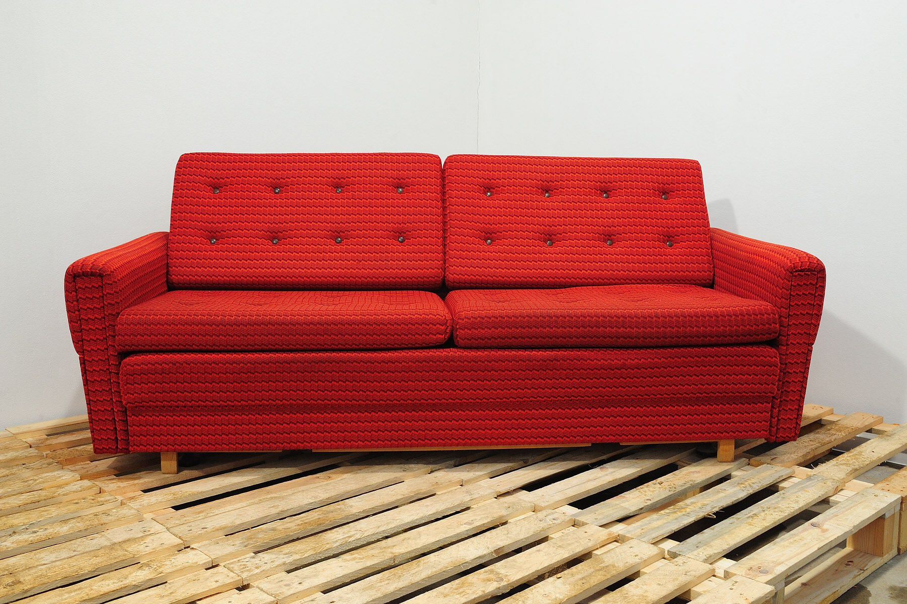 Ensemble de salon vintage bloc de l’Est, Tchécoslovaquie, années 1970