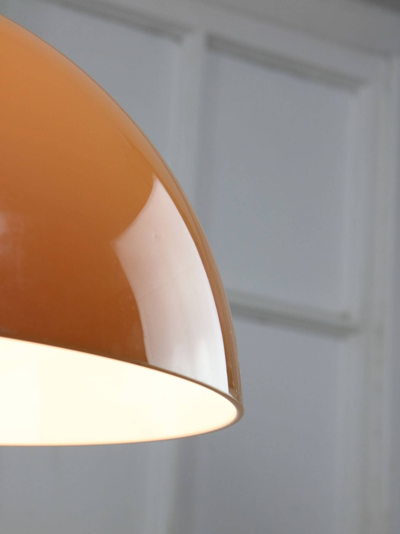 Brown Space Age Pendant Lamp from Guzzini