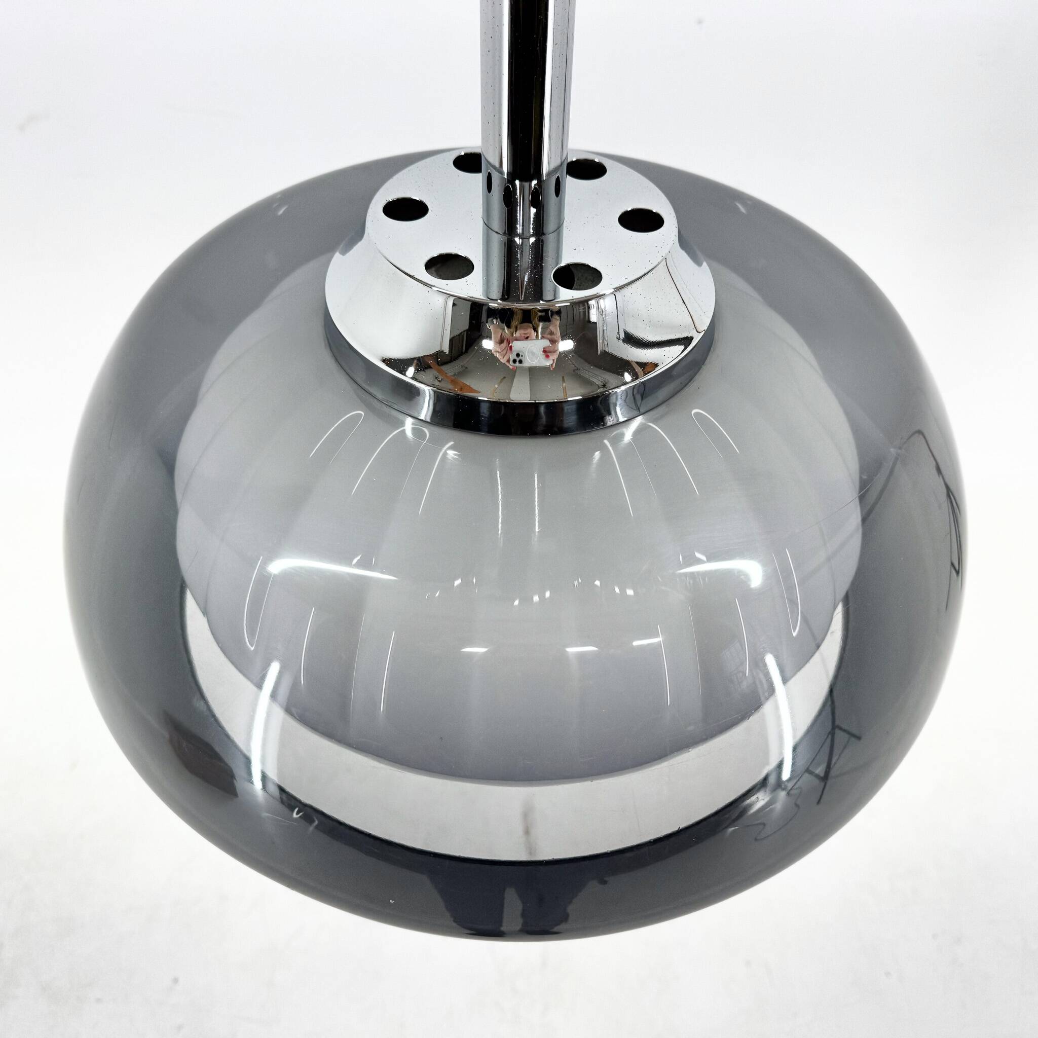 Mid-Century Space Age Adjustable Pendant Light, Italy