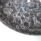 Wall plate in ceramic fat lava, rock decoration, 70s