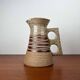 Danish modern studio pottery vase by Tue Poulsen for Tue Keramik, 1960.