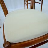 1970s set of 4 dining chairs by Drevotvar, Czechoslovakia