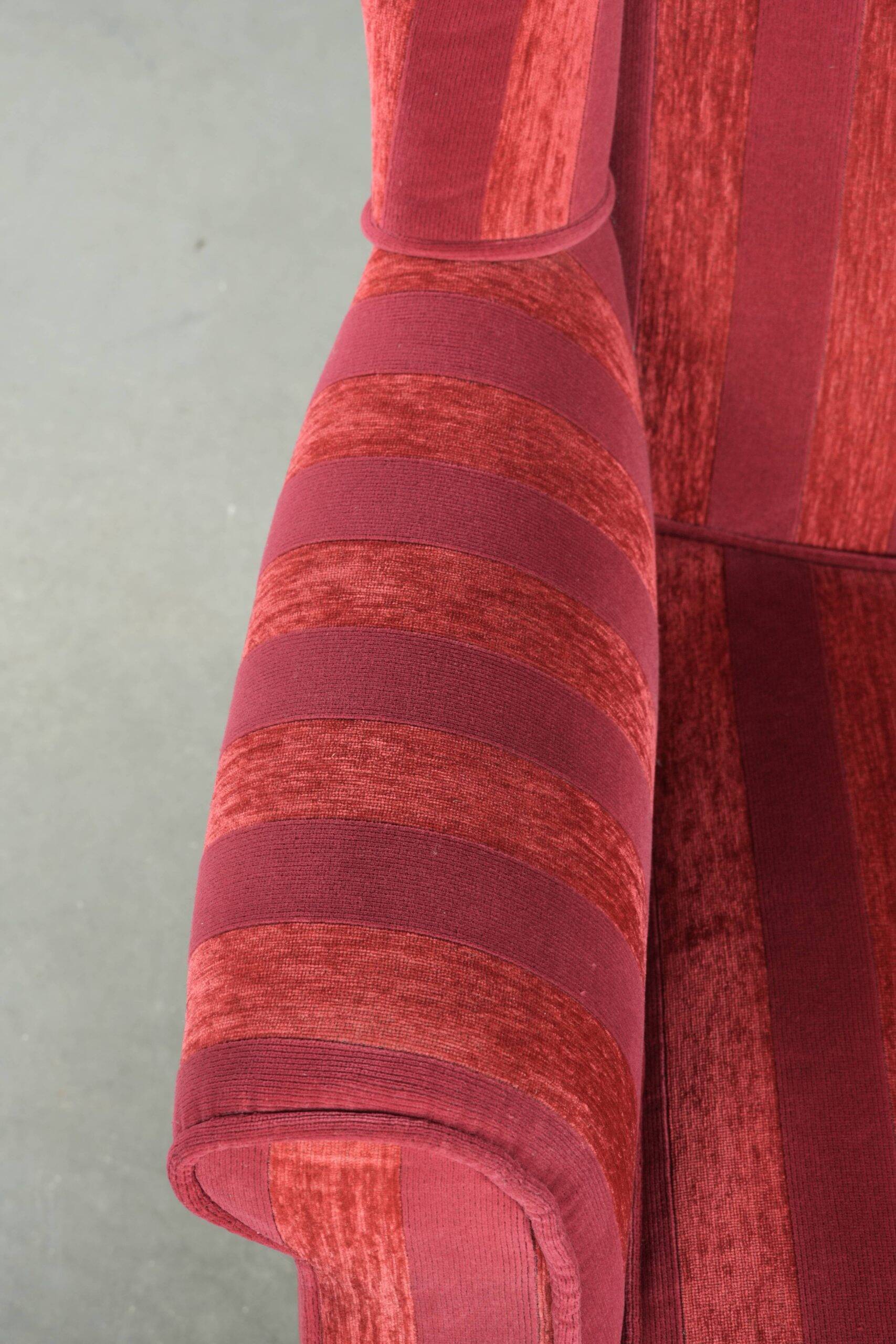 Antique wingback armchair from the late 19th/early 20th century
