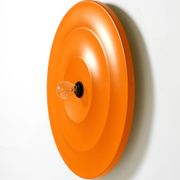 Large round original ceiling or wall lamp | Ø 60 cm | Mid Century Space Age
