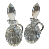 Oiler and old vinegar in crystal