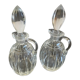 Oiler and old vinegar in crystal