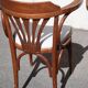 paire de chaises Bistro bois courbé