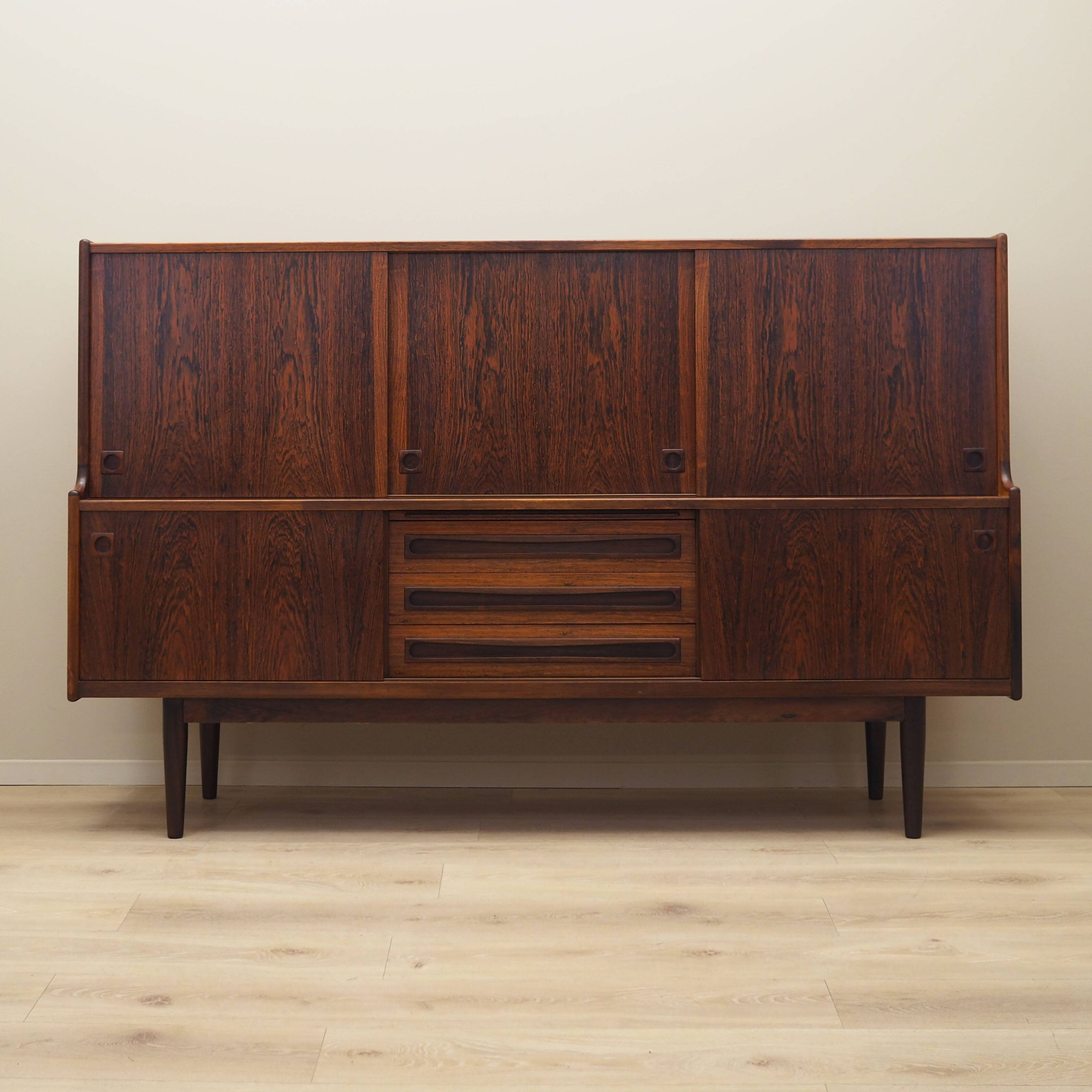 Rosewood highboard, Danish design, 1960s, designer: Johannes Andersen, manu