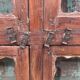 glass library in Burmese teak