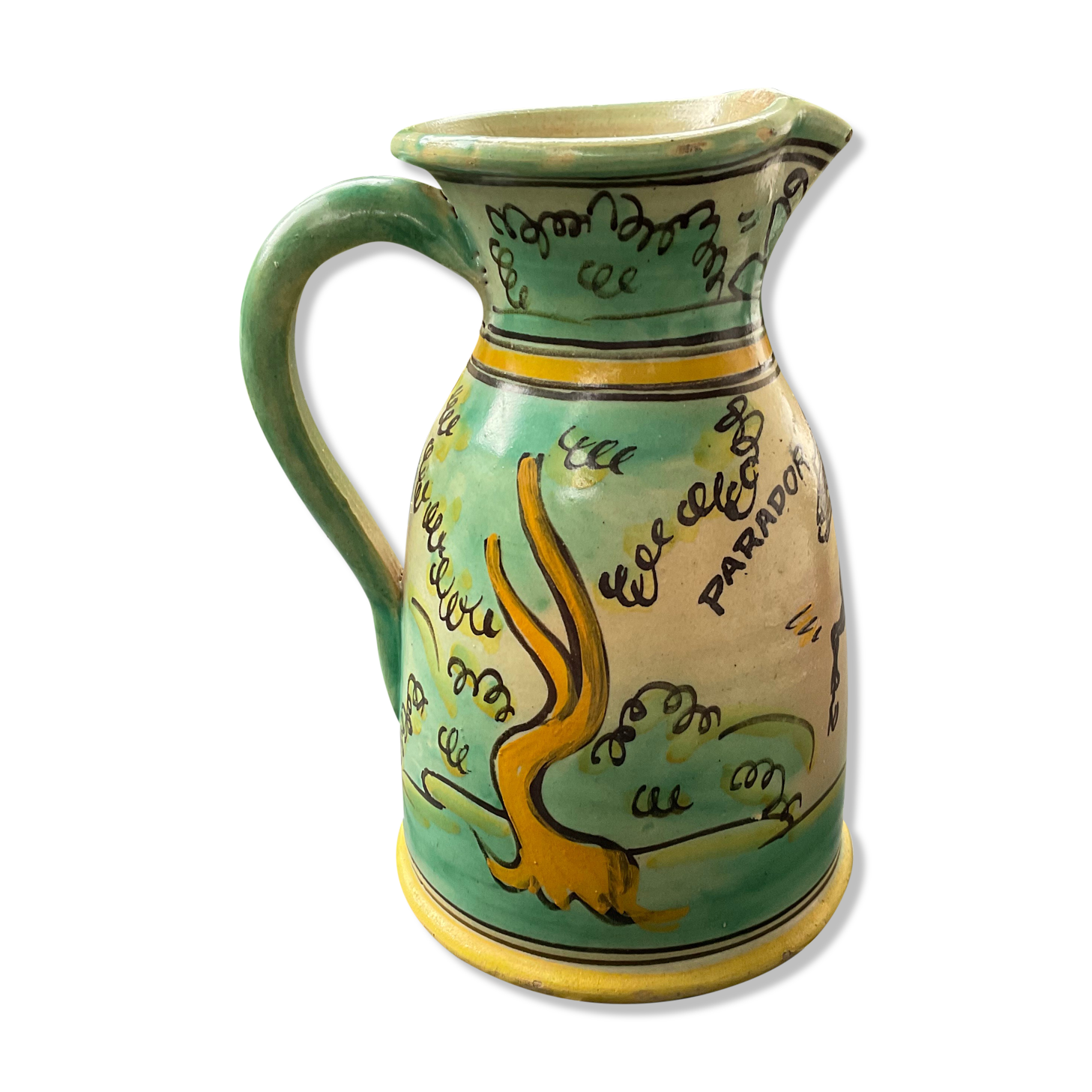 Pitcher Arzobispo goat decorations