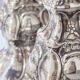 Antique Pair of Candle Holder Silver Rococo Style Candlesticks, 1900s Home Decor