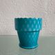 Cache-pot vase opaline vintage