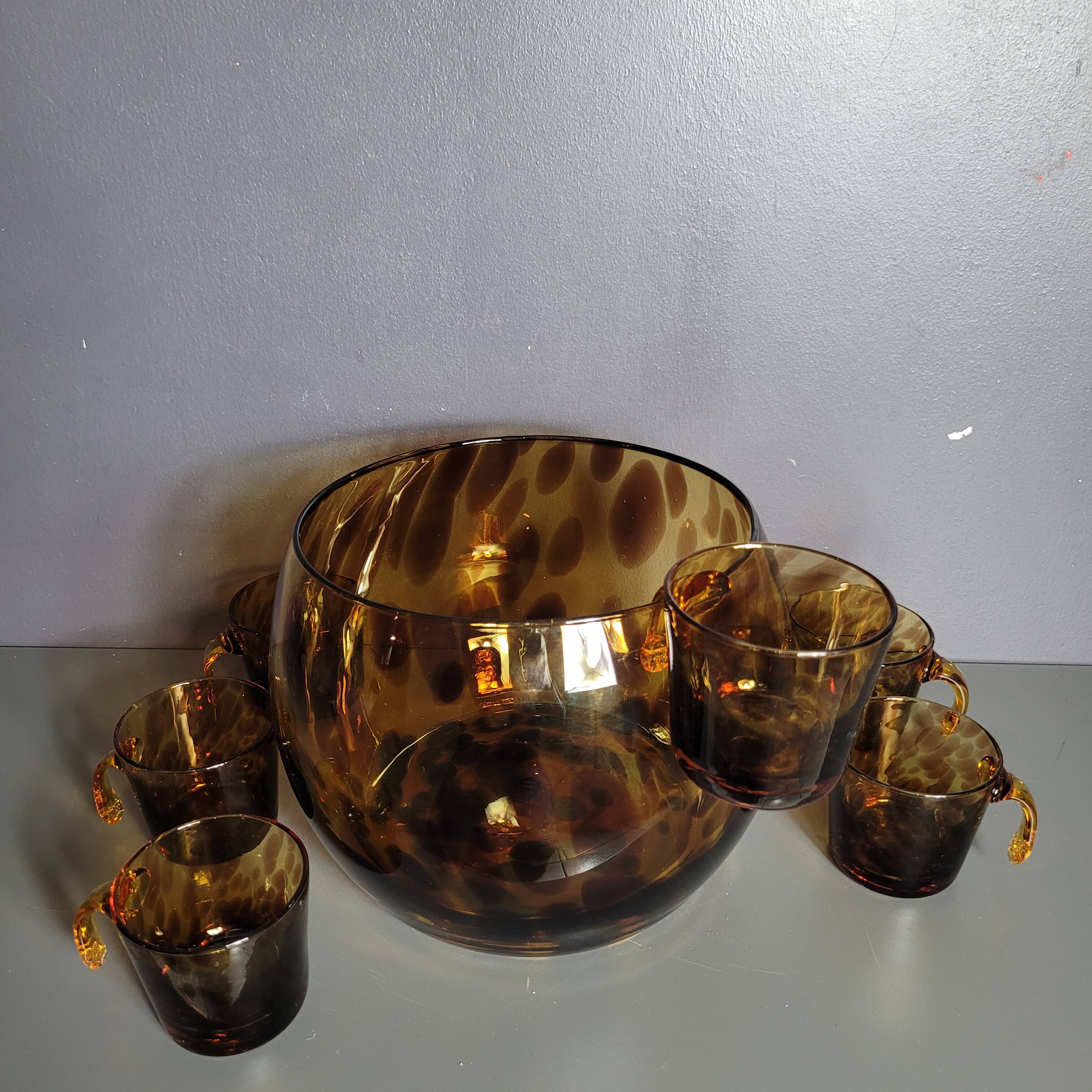 Blown glass punch service