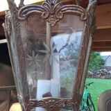 lustre lanterne laiton plafonnier