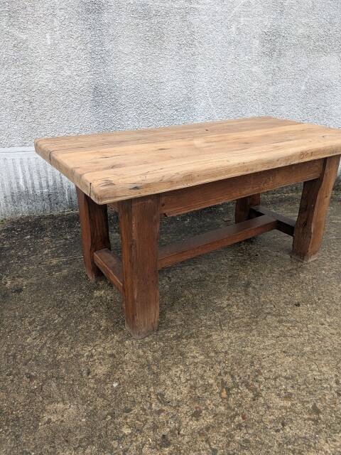 Oak coffee table