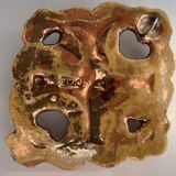 Marc Roussel Polychrome Ceramic Cross