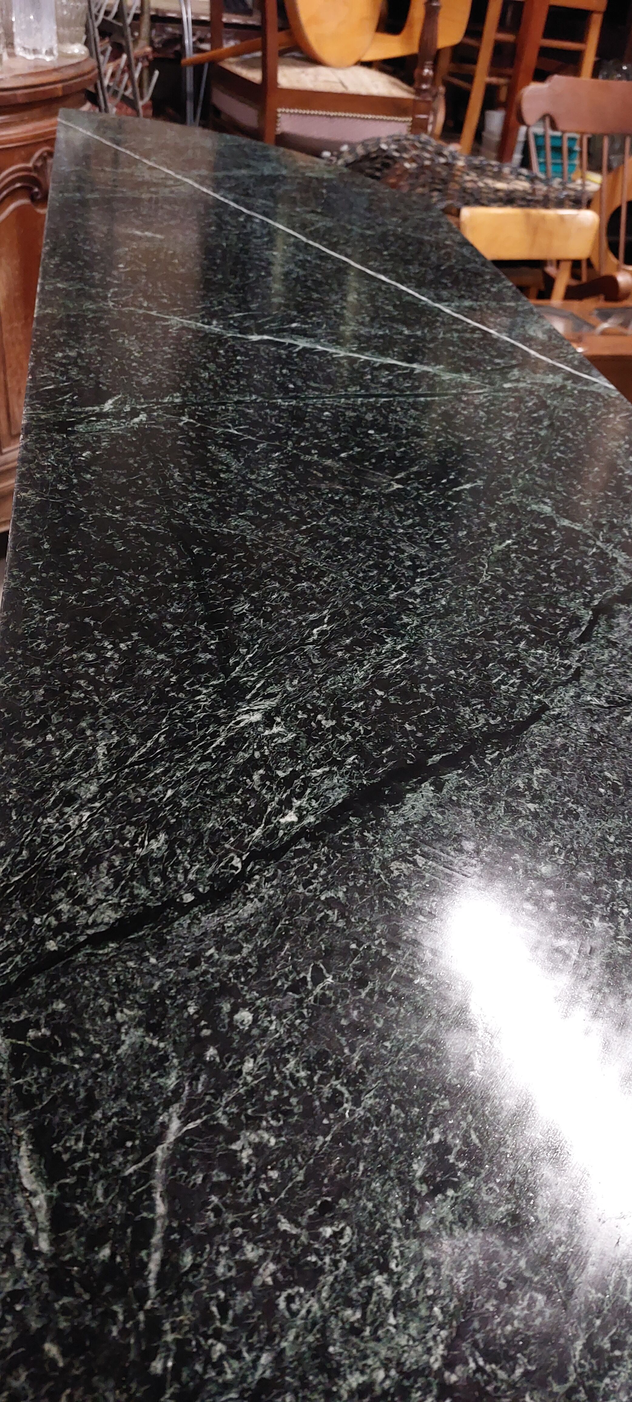 Louis XV style sideboard in cherry wood 4 doors