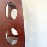 Midcentury vintage foot bookcase