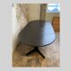 Dark wood extendable dining table, 1970s