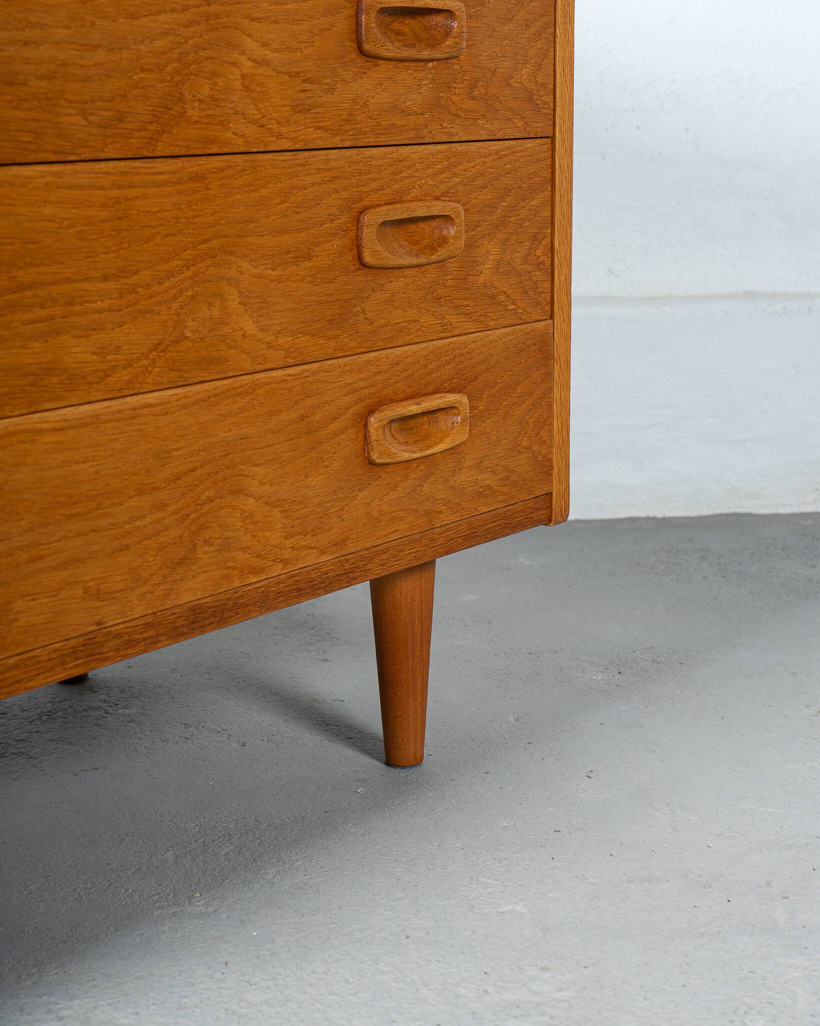 Mid Century Danish Commode made of oak by PS System