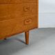 Mid Century Danish Commode made of oak by PS System