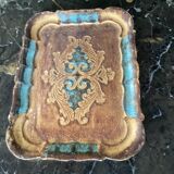 Florentine top wood painted vintage