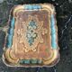 Florentine top wood painted vintage