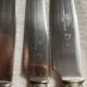 Set of 24 horn table knives