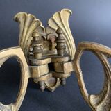 Paire de chandeliers de piano en bronze signés Gaveau, d'époque Art Nouveau