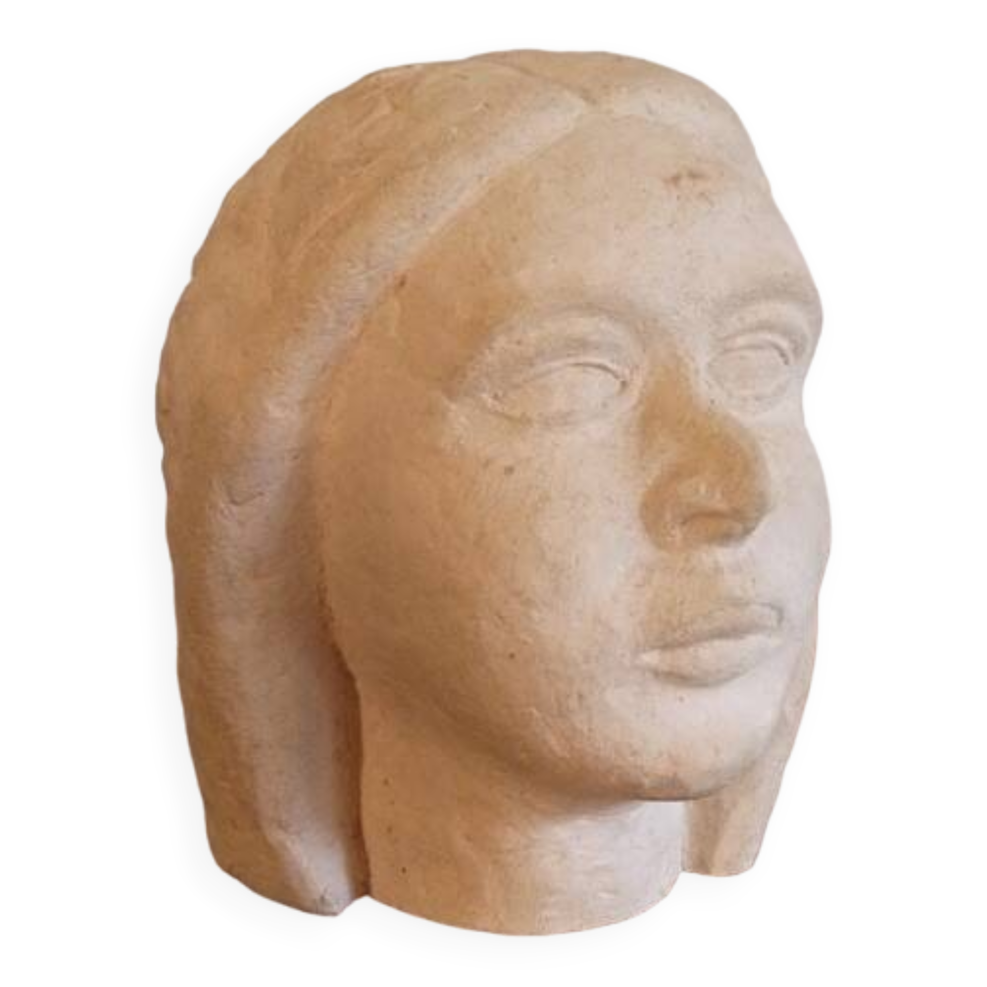 Vintage ceramic head