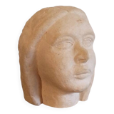 Vintage ceramic head