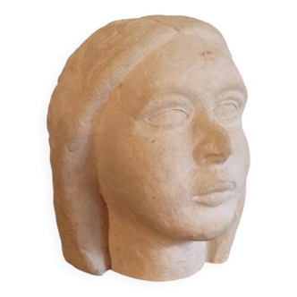 Vintage ceramic head