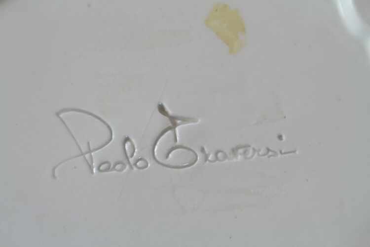 Boîte en forme de tête signée Paolo Traversi