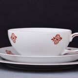 Vintage Volkstedt Germany Porcelain Tea & Caffee Set with Creamer and Sugar