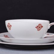 Vintage Volkstedt Germany Porcelain Tea & Caffee Set with Creamer and Sugar