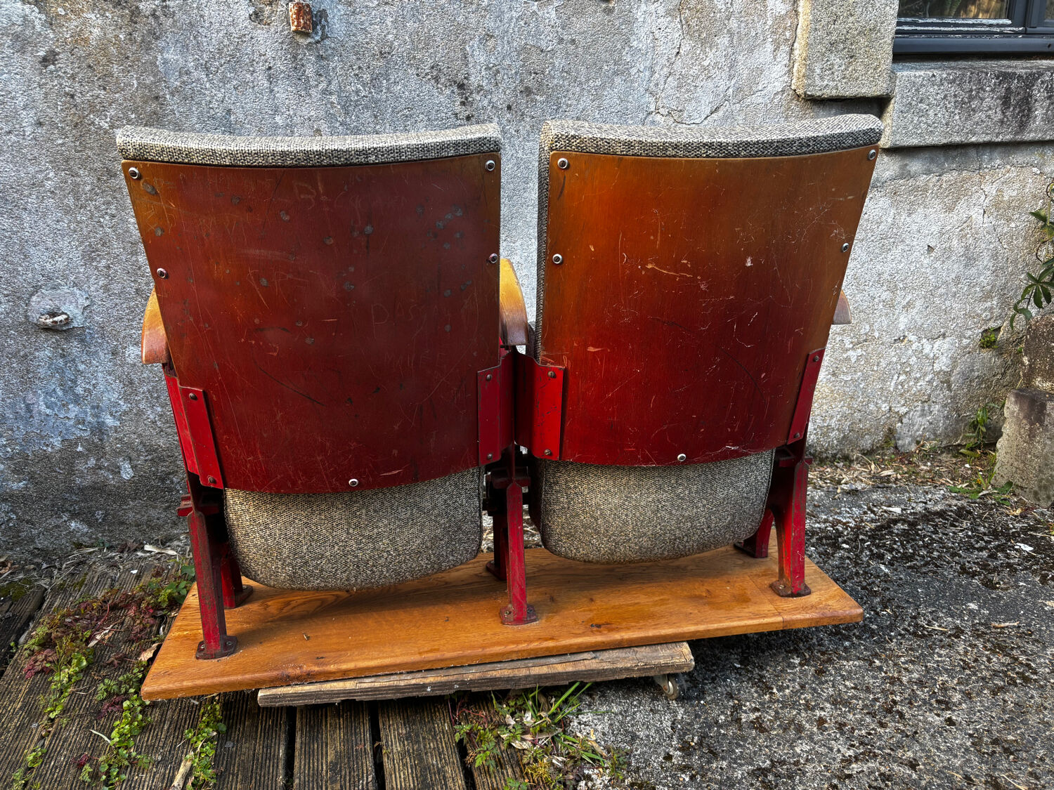 Pair of cinema seats