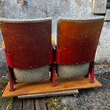 Pair of cinema seats