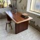 Table, bureau en teck 1970