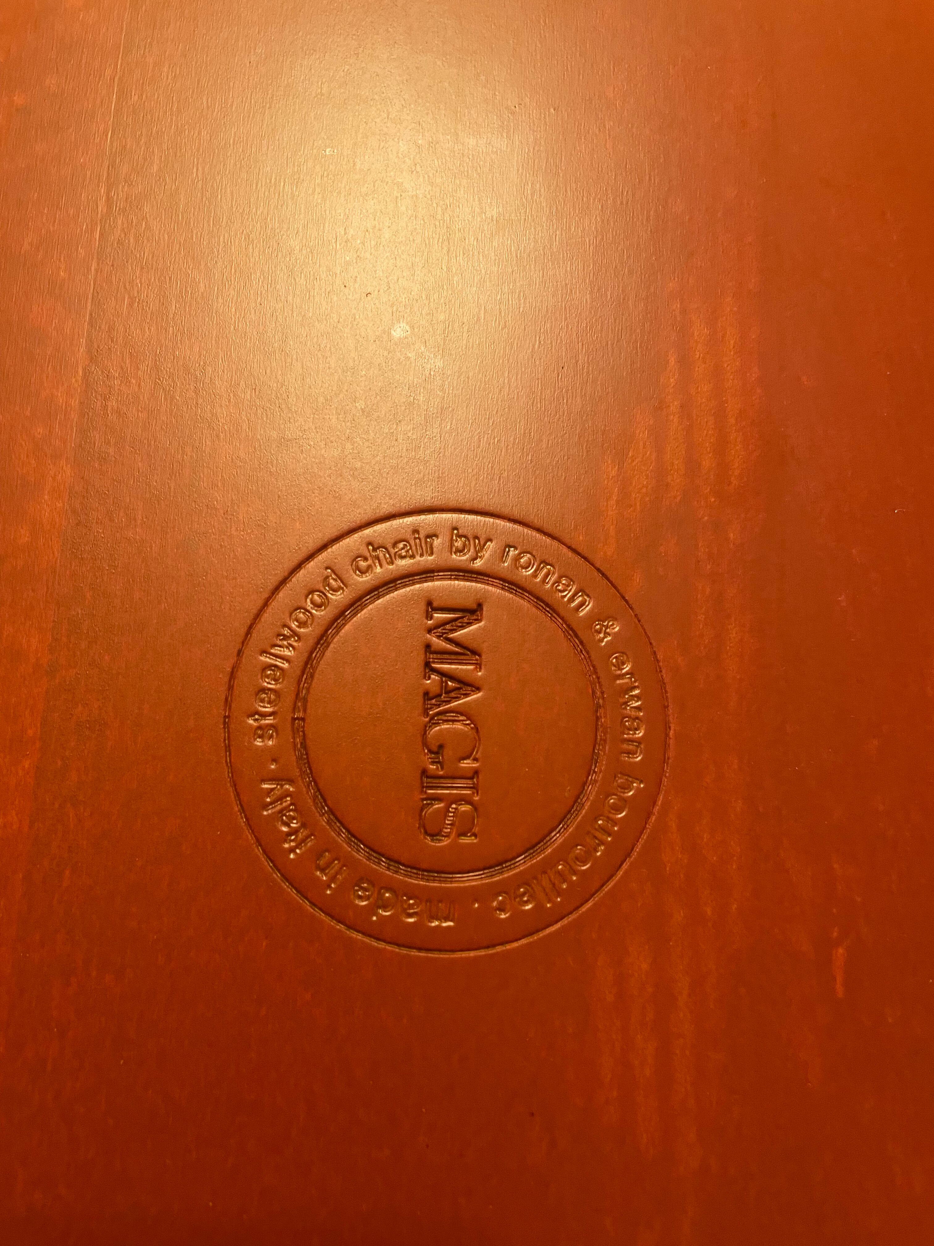 Paire de chaises Steelwood des frères Bouroullec