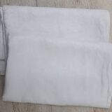 Nappe damassée ancienne à décors floraux 1,73 x 2,15 m