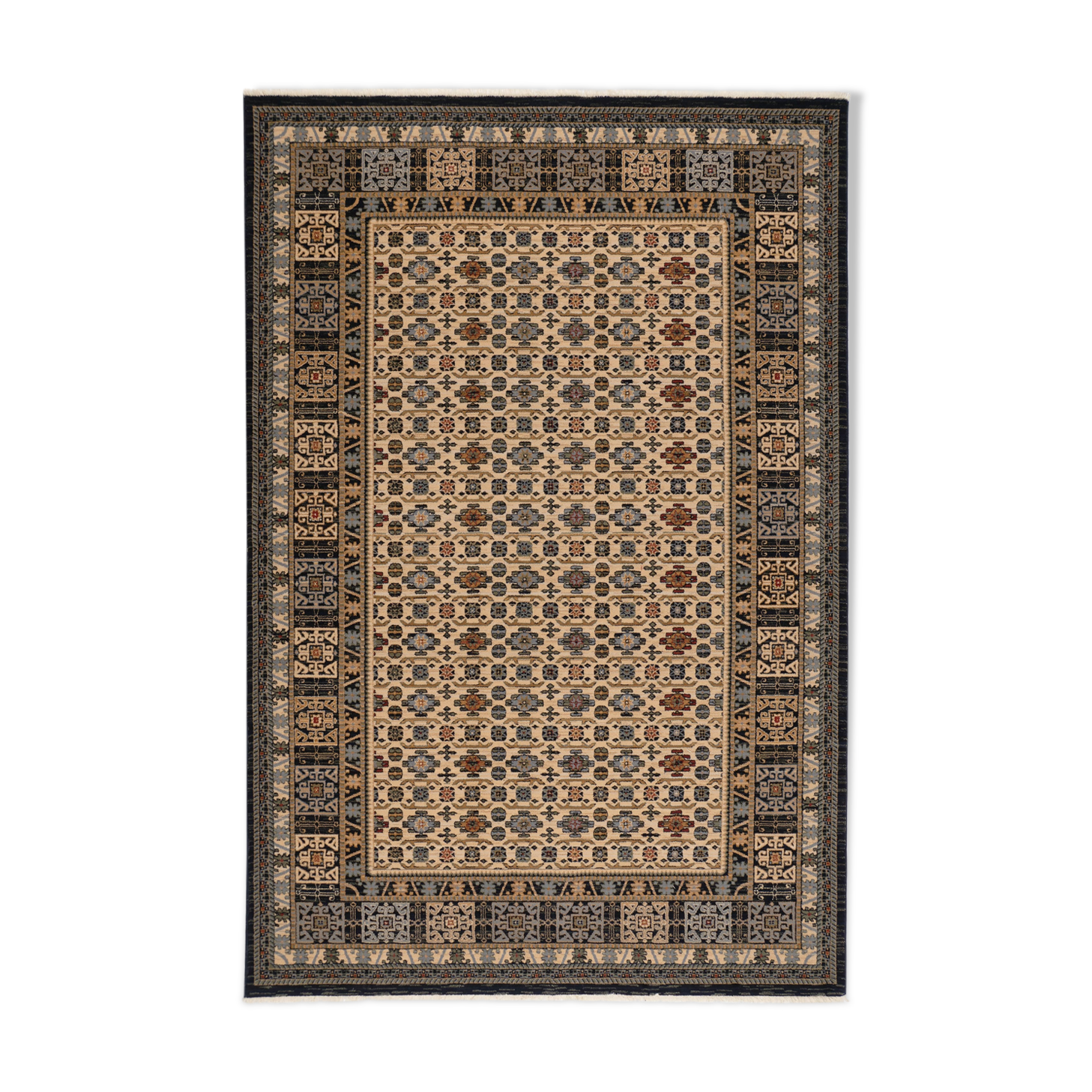 Oriental carpet 300x395 cm black Pakistan