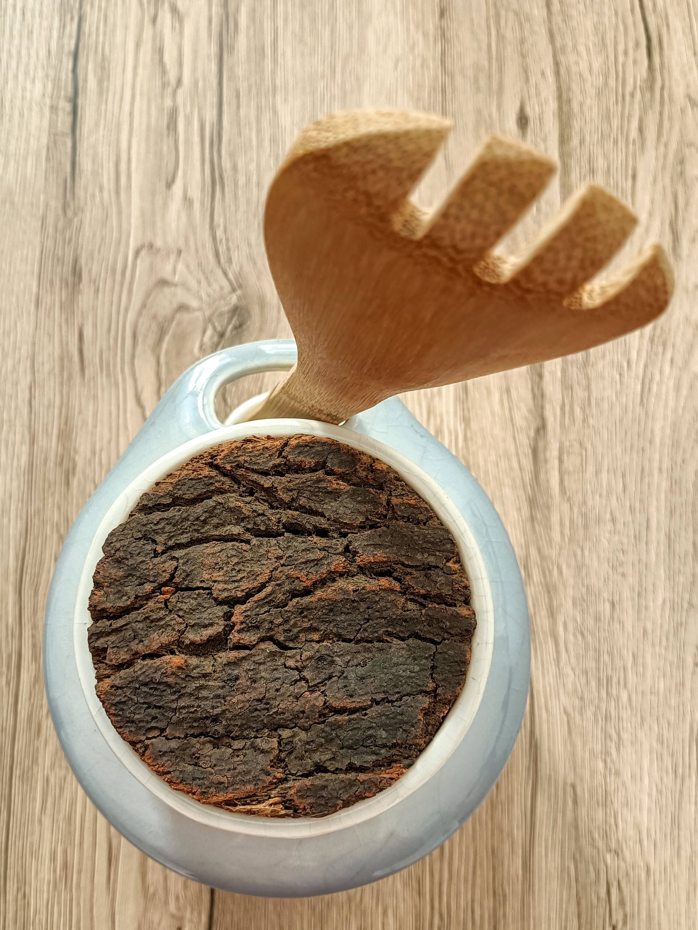 Saint Amand earthenware pickle or olive pot