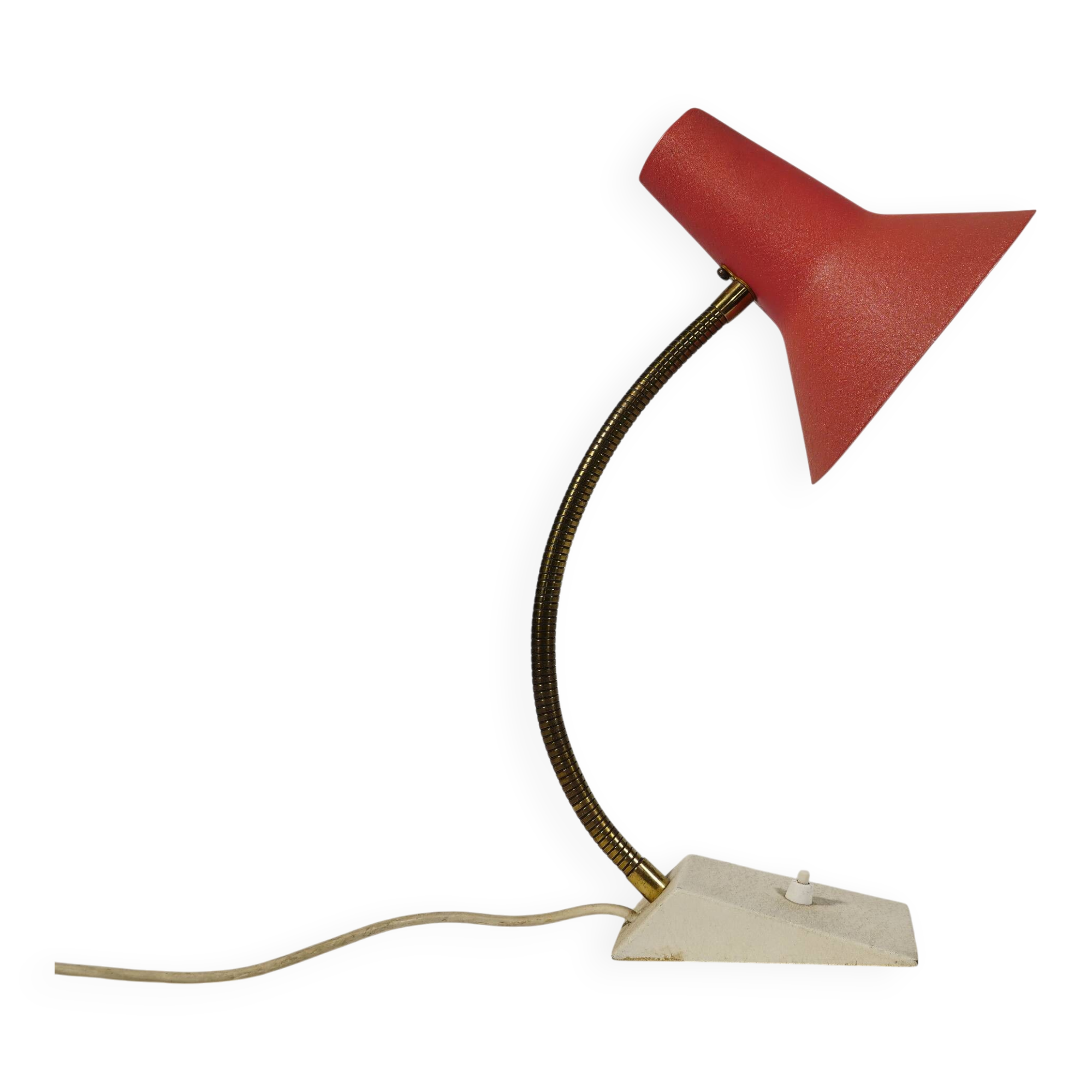 Mid-Century Metal Table Lamp, 1960s–1970s