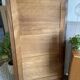 Vintage wooden door mirror 132x79