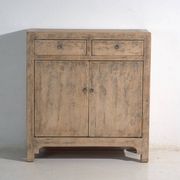 Antique pine sideboard with two drawers and two doors – China, circa 1930