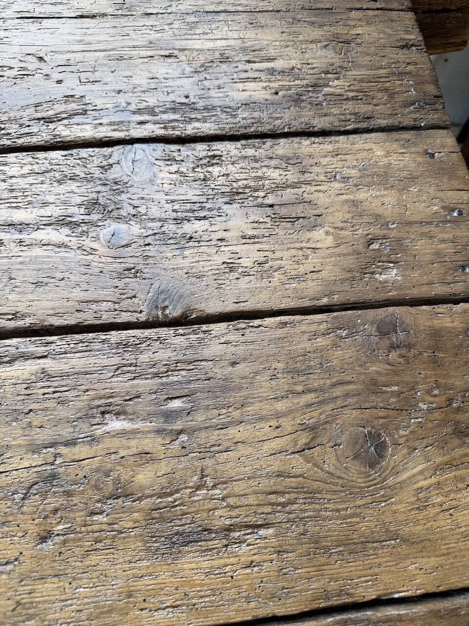 Brutalist popular art table XXL 3.5m/4m pine and oak