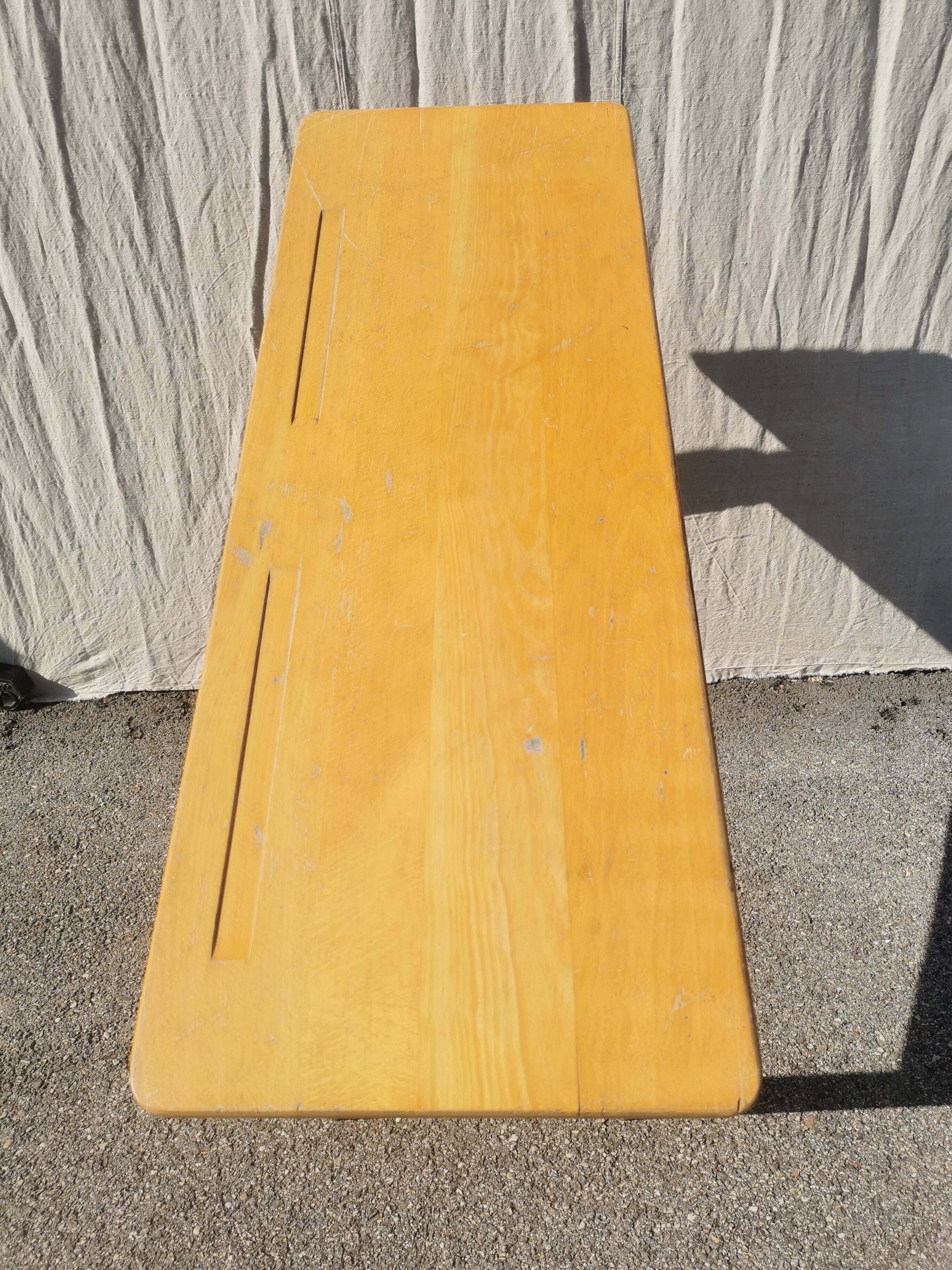 Vintage 2-seater desk "delagrave"