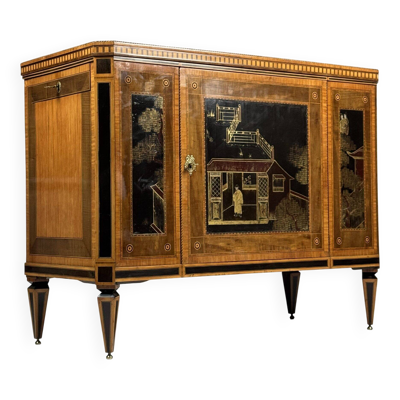 Buffet pliant Louis XVI du XVIIIe siècle