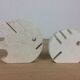Fratelli Mannelli fish card holder in travertine