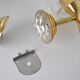 Pair of wall lights 1980
